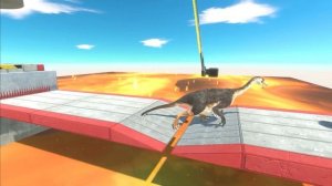 Aquatics or Dinosaurs or Primates - Who Can Dodge Heavy Hydraulic Press? - ARBS