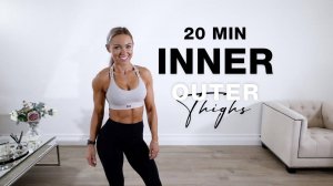 Caroline Girvan - 20 Min INNER + OUTER THIGH WORKOUT | Ankle Weights Optional