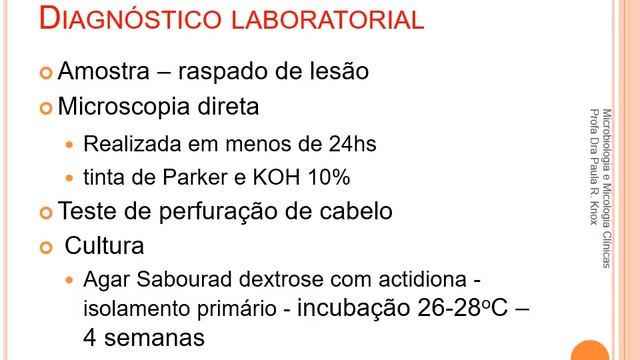 Micoses Superficiais e Cutâneas смотреть онлайн