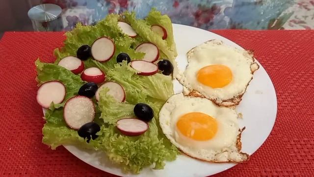 КЕТО#День 6/ Карп/Салат/Яичница/Худею без чувства голода!