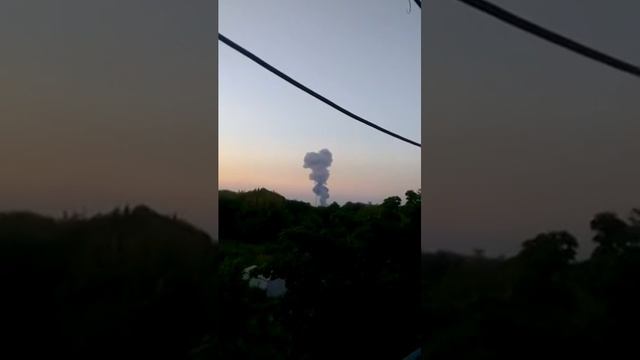 Донецк Donetsk mushroom cloud ( tactical nuke ?) 31 08 2014 грибовидное облако смотреть онлайн