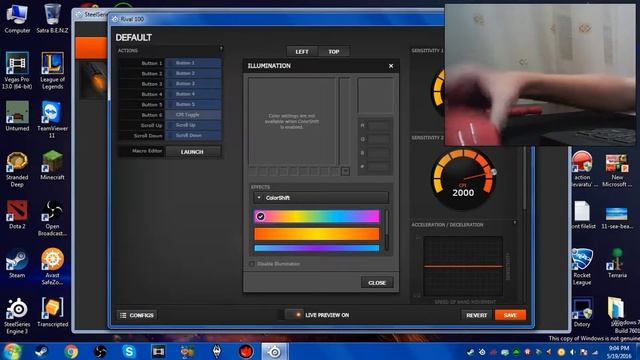 UNBOXING/REVIEW  STEELSERIES RIVAL 100 ! смотреть онлайн
