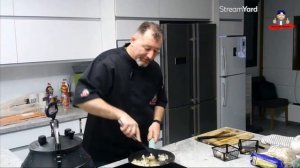 жульен из шампиньонов со сливками и сыром