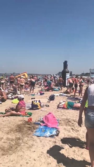 Анапа 01.07.21 Центральный пляж🏖