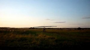 Дельталет. Взлет Антона.avi