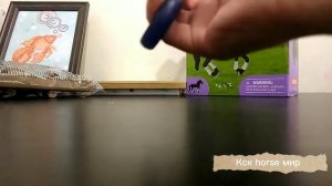 распаковка фриза с амуницией schleich🐎