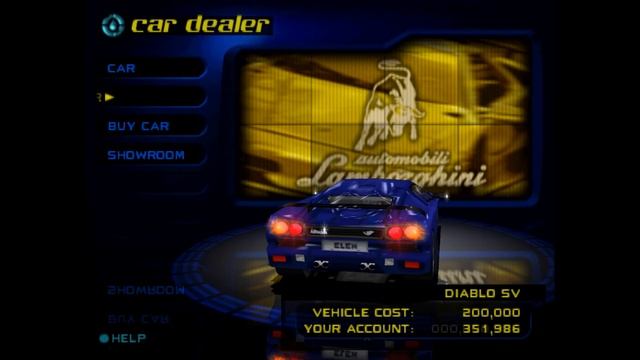 Need For Speed: High Stakes - All Cars Unlocked (1999) [PS1] - Часть 1 из 2