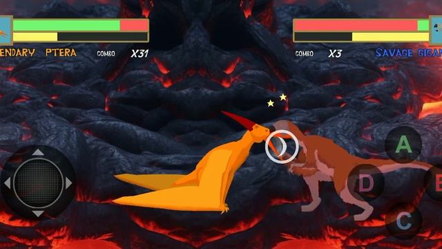 ГИГАНТОРАПТОР VS ПТЕРАНОДОН