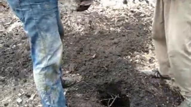 Бурение бензобуром смотреть онлайн