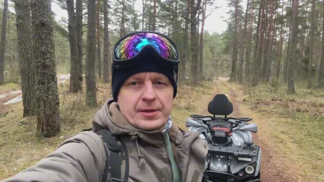 Обкатываю квадроцикл Mikilon L 200 pro. Еду на болото. Плотина бобров, стая куропаток смотреть онлайн
