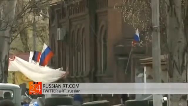 Новости в Украине Славянске объявлен комендантский час смотреть онлайн