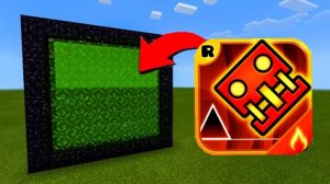 Minecraft ПОРТАЛ В Geometry Dash Meltdown | Эдит Minecraft