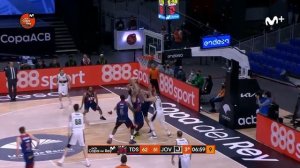 Resumen del TD Systems Baskonia  96 87  Joventut de Badalona I #CopaACB de 2021