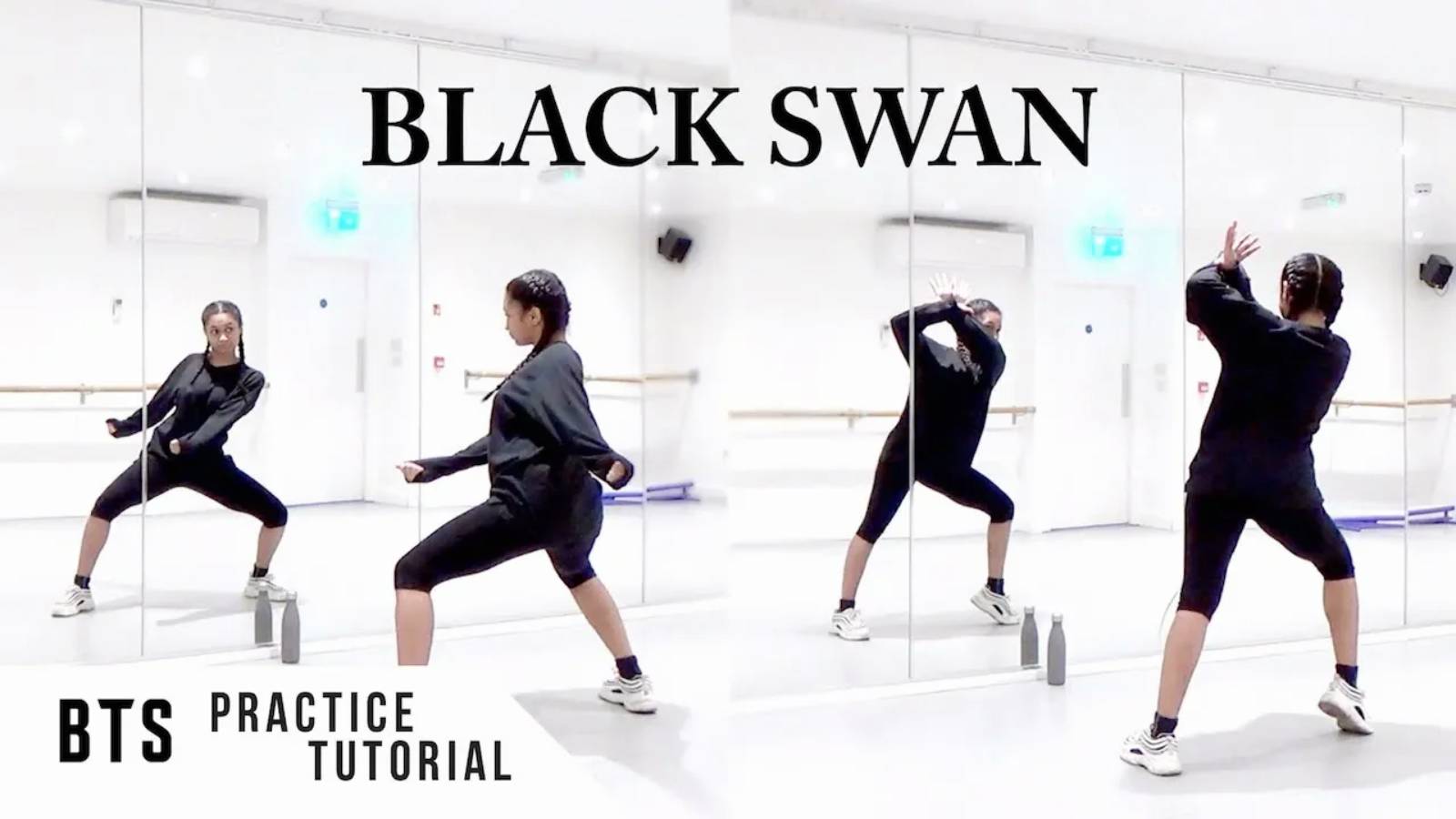 LEIA - [PRACTICE] BTS - 'BLACK SWAN' - CHORUS Dance Tutorial - SLOWED + W⧸MIRROR