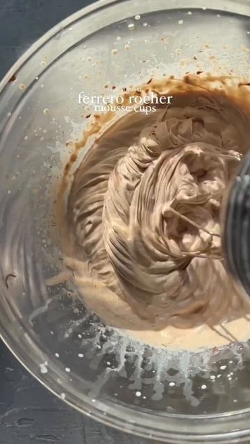 Ferrero rocher mousse cups recipe #shorts #cooking #recipe смотреть онлайн