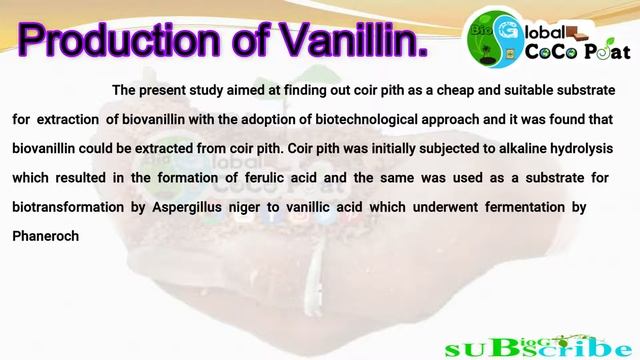 Production of Vanillin_வணணலன உறபதத.
