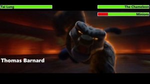 Tai Lung vs. The Chameleon with healthbars