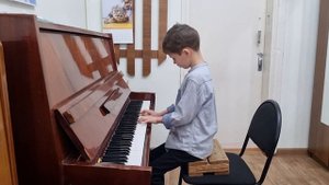 А.Гедике Этюд соль мажор ,исп.Российский Олег,7 лет