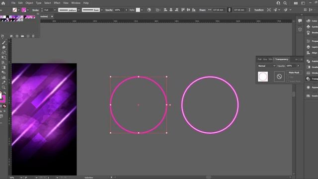 Illustrator CC Tutorial | Graphic Design | Neon Music Poster Design