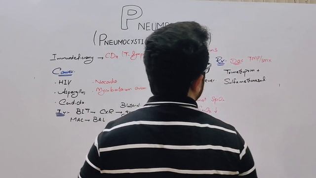 Pneumocystis pneumonia (PCP)  | Causes , Symptoms , Diagnosis , Treatment & Pathology