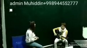 Gulinurni gitarachi yigit bilan yashirin kamera orqali videoga olishdi