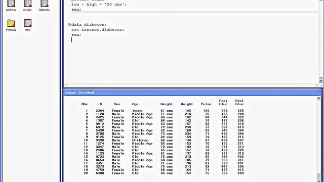 SAS Creating User defined formats