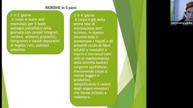 Dott.ssa Mara Gamba - Il percorso di RIORDINE Alimentare in soli 5 passi смотреть онлайн