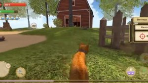 Прохождение игры симулятор кошки❤️🔥