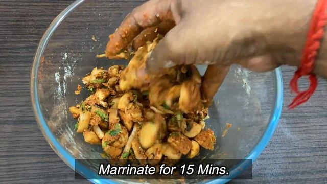 Mushroom 65 | Mushroom Pakora | Mushroom Starter Recipe | Veg Feast смотреть онлайн