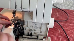 Brother Lock 929D Overlock einfädeln #overlockmachine #sewingmachine