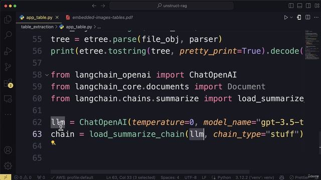 7. Summarizing the Table Data with LangChain - Hands-on