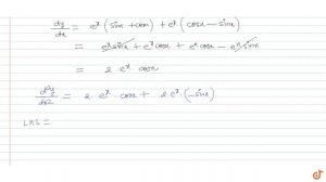 If `y = e^x (sin x+ cos x)`, prove that `(d^2y)/dx^2 - 2 dy/dx = 2y =0`