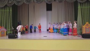 Фольклорная студия "Потешки", игровая композиция "Идет Коза рогатая..."