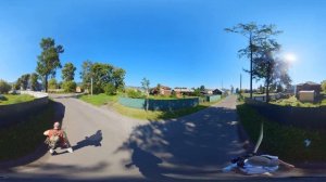 Слюдянка , Иркутская область, идем на вокзал в 360°