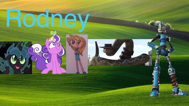 Rodney shrek reboot movie poster