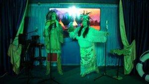 Шоу дуэт Авокадо  Рассвет  Amanecer