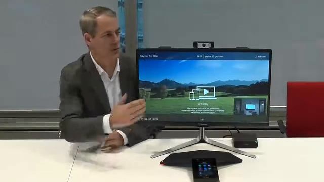 Polycom Trio jako zestaw wideokonferencyjny