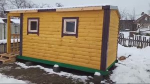 Отзыв о перевозной бане от компании ГлавБани