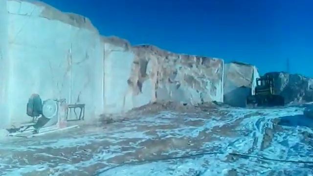 Нурато. Узбекистан. Мармар кон. Белый мрамор. Горизонтальное бурение монолита. смотреть онлайн