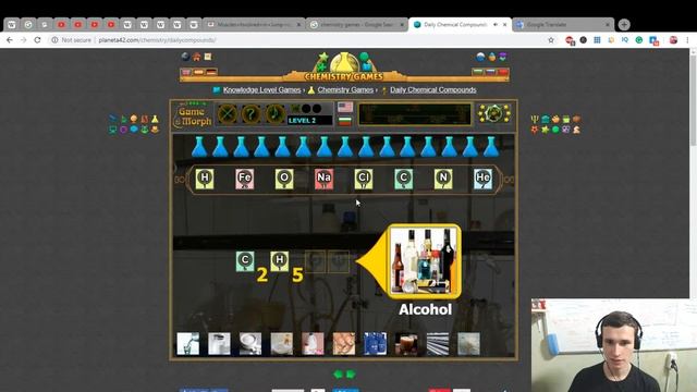 Simple Chemistry Web Flash Games to improve our knowledge and English skills | #EJGame 4