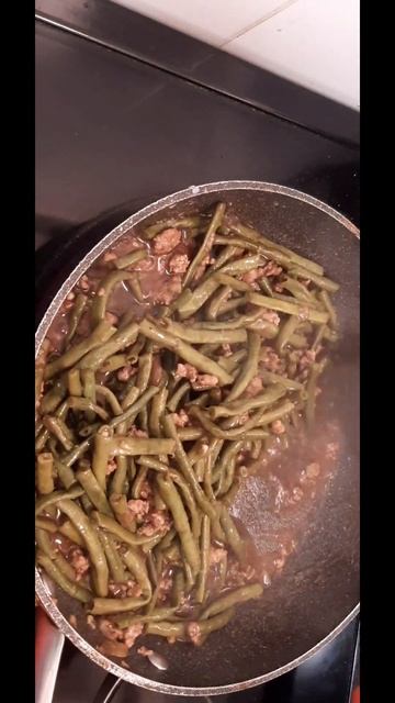 Adobong Sitaw with Pork