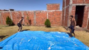 A GRANDE LUTA DE BOXE NA LONA COM SABÃO