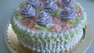 Торт кремовый. Маринкины творинки. Всем МИРА и Добра!