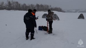 ⚡🎣В краевой столице на акватории реки Обь состоялся профилактический рейд