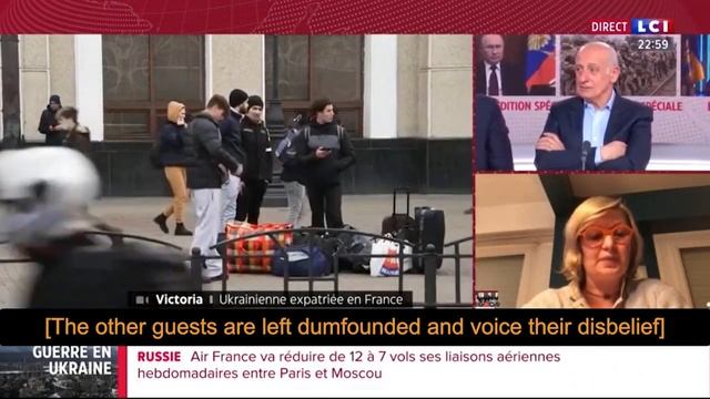 Ukrainian Expat Deviates From the Mainstream Narrative During French News Interview
