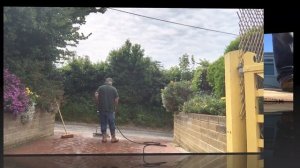 How to clean and seal a block paved drive - step-by-step demonstration.