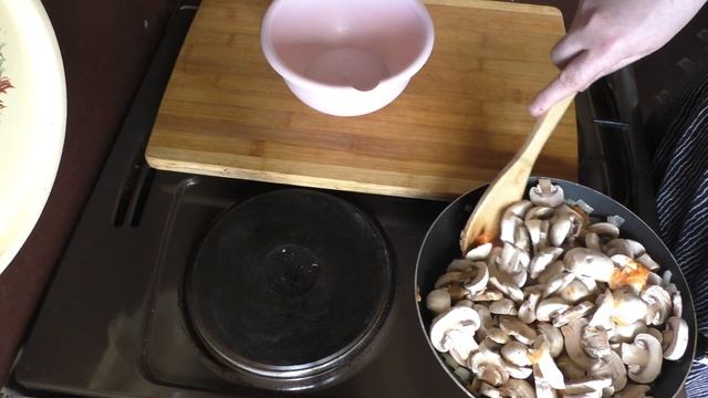 Постная перловка с грибами. Как же это вкусно