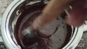 простой шоколадный рулет к чаю.
