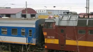ГЖД Отправление ЧС4Т 583 и ЧС4Т 739 с пасс поездом