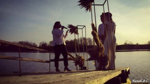 Свадебный проект, за городом.